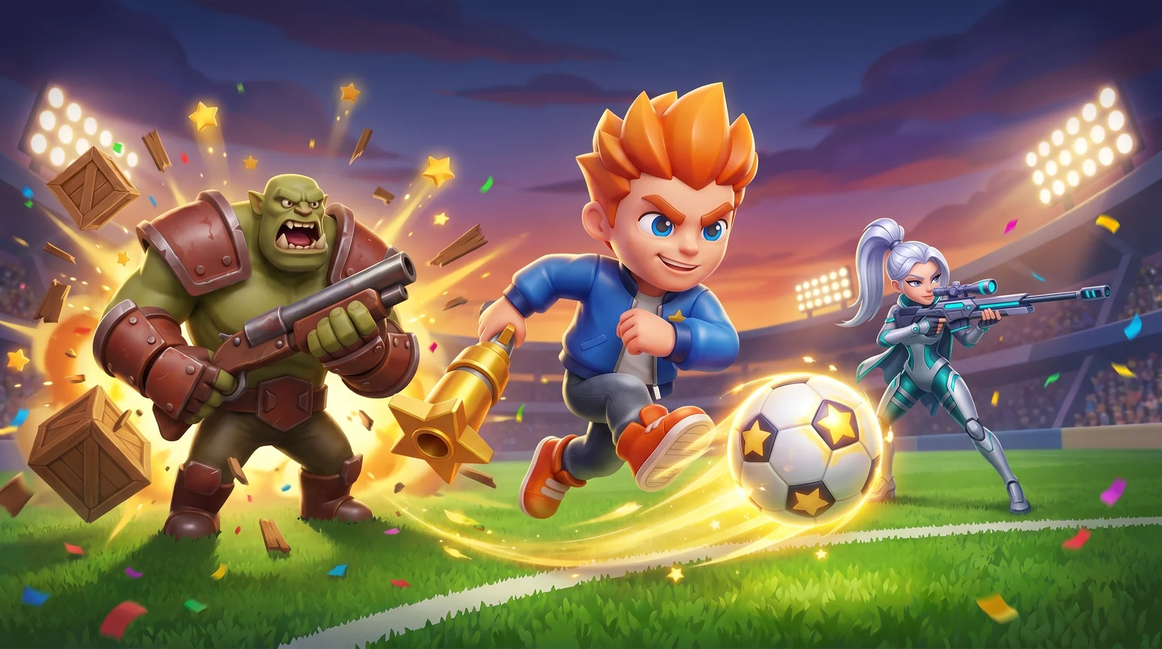 Tom Stars gameplay key art